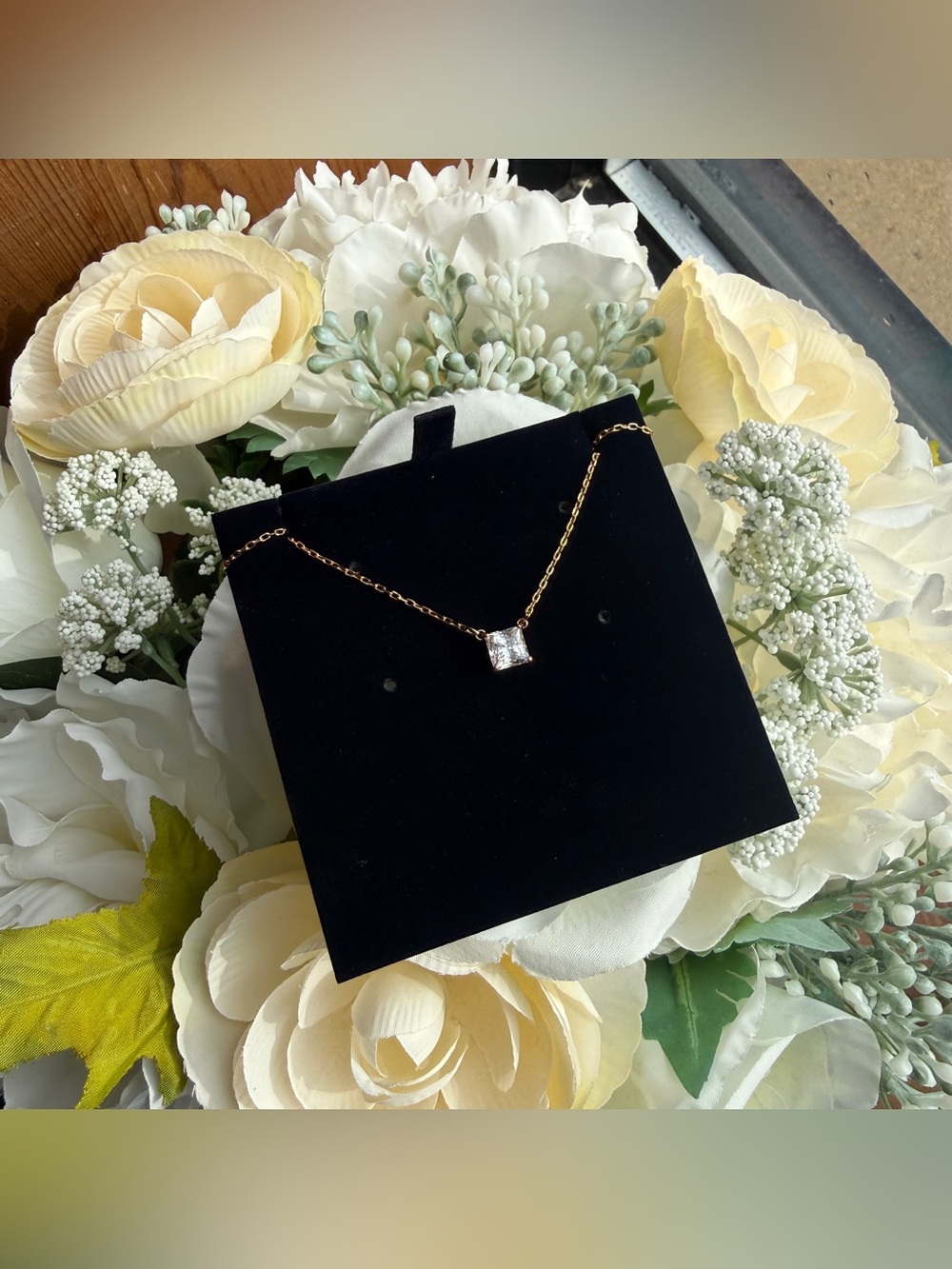 Swarovski 5510698 necklace SQ CZWH/ROS